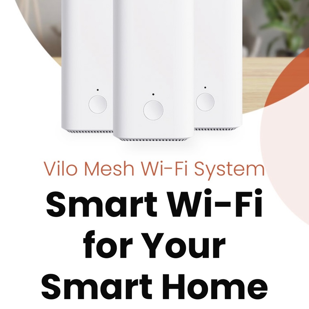 Vilo Living Mesh Wi-Fi System 3 pack